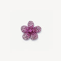 🌺 Pink Flower Charm – Blooming Locket Filler Accessory