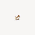Women's Necklace Small Sun Zircon Flower Collarbone Chain Diamond Pendant Gemstone Heart-shaped Box Full Glass Cloud Copper Alloy
