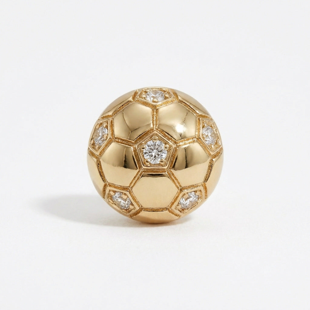 ⚽ Soccer Ball Charm – Sport Lover Floating Locket Filler