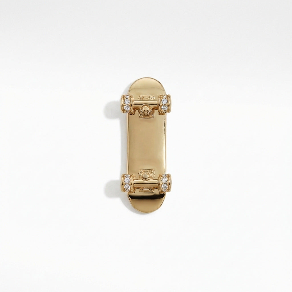 ⛸️ Ice Skate Charm – Winter Sport Locket Filler