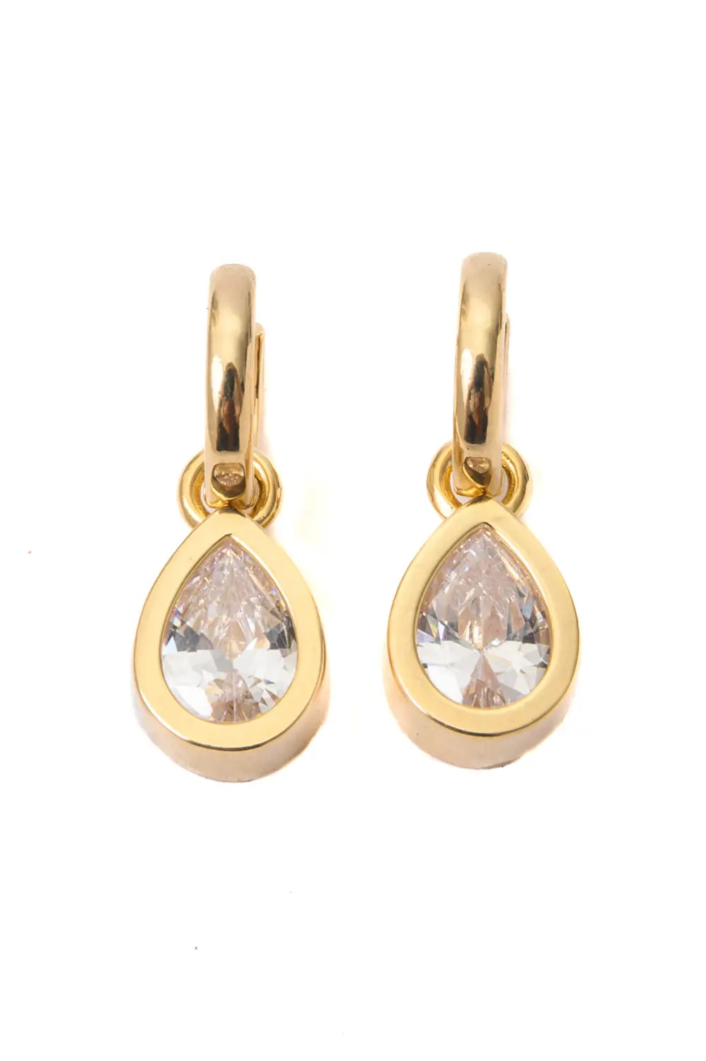 Teardrop Necklace & Earring Set | 18k Gold Plated