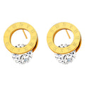 Timeless Roman Crystal Earrings