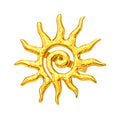 Golden Sun Statement Ring