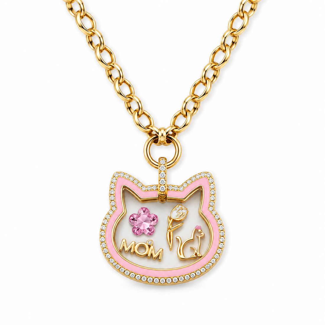 Kitten Charm – Cat Lover Floating Locket Filler