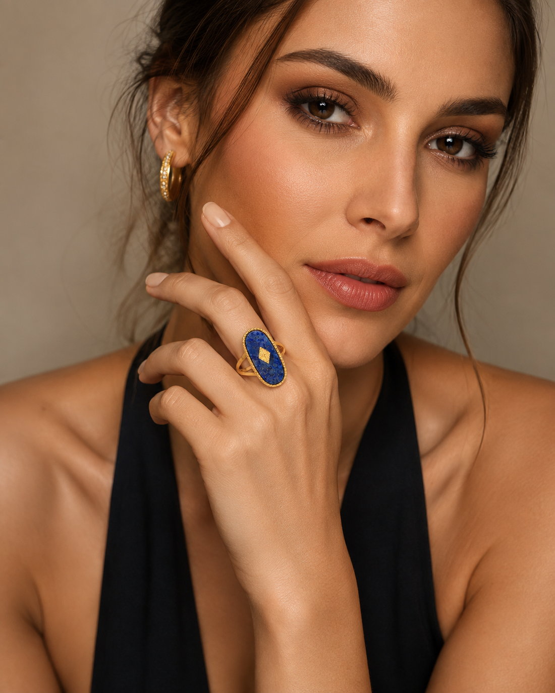 Sapphire Isle Statement Ring