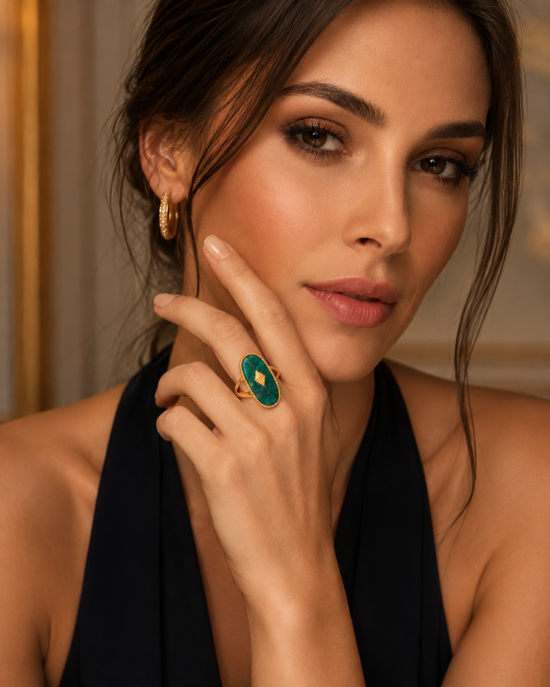 Emerald Isle Statement Ring