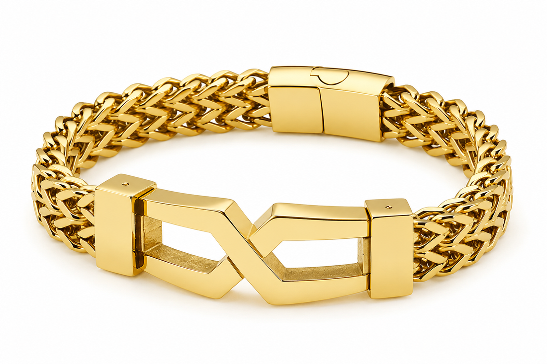 Men's Bracelet Hip Hop 22CM