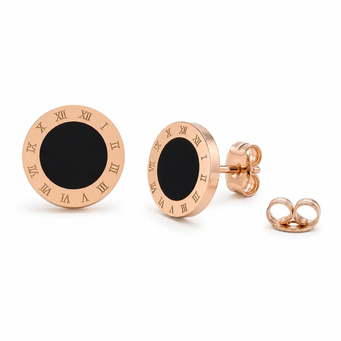 Roman Numeral Stud Earrings