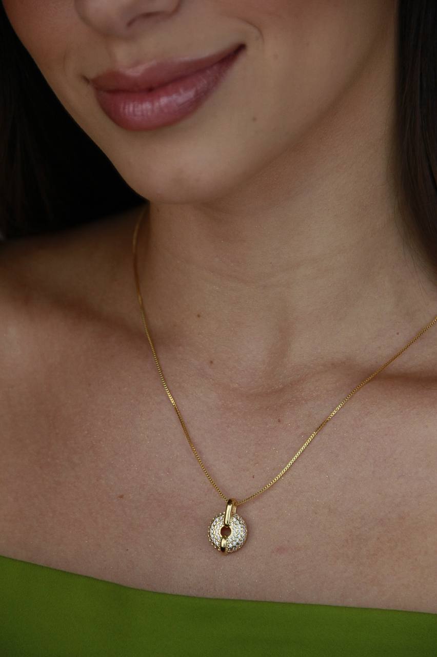 Inspiration Pavé Jewelry Set | 18k Gold Plated
