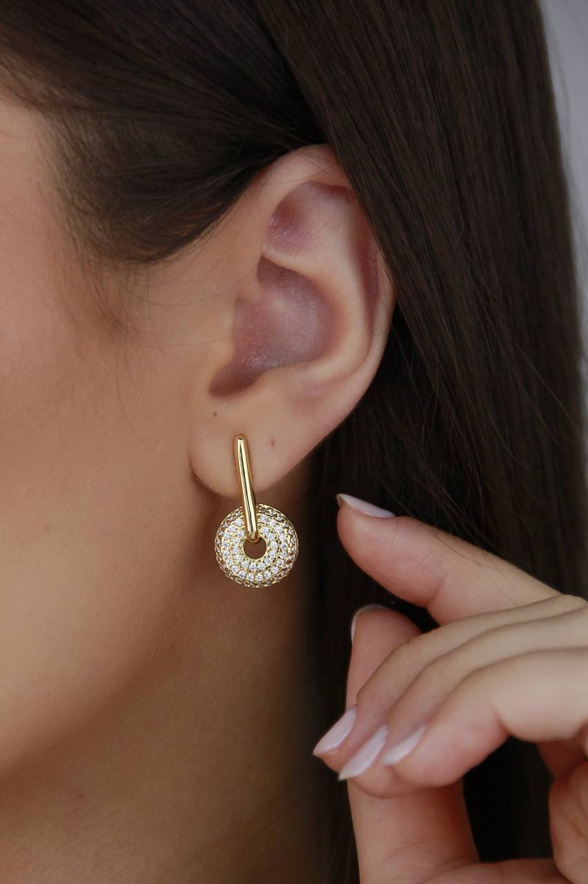 Inspiration Pavé Jewelry Set | 18k Gold Plated