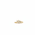 Double Pavé Wrap Ring | 18k Gold Plated