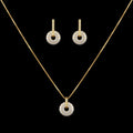 Inspiration Pavé Jewelry Set | 18k Gold Plated