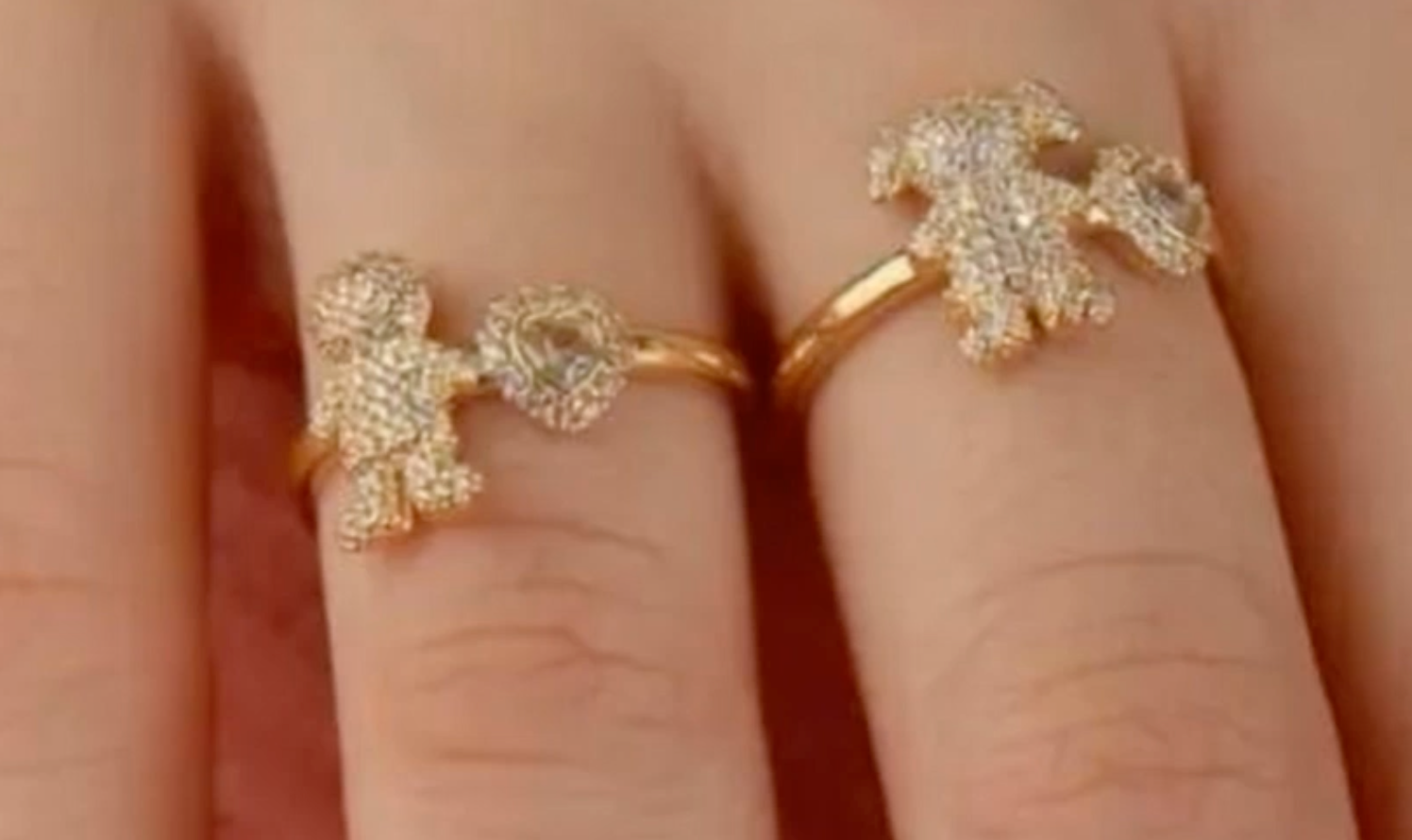 Boy Charm Ring | 18k Gold Plated