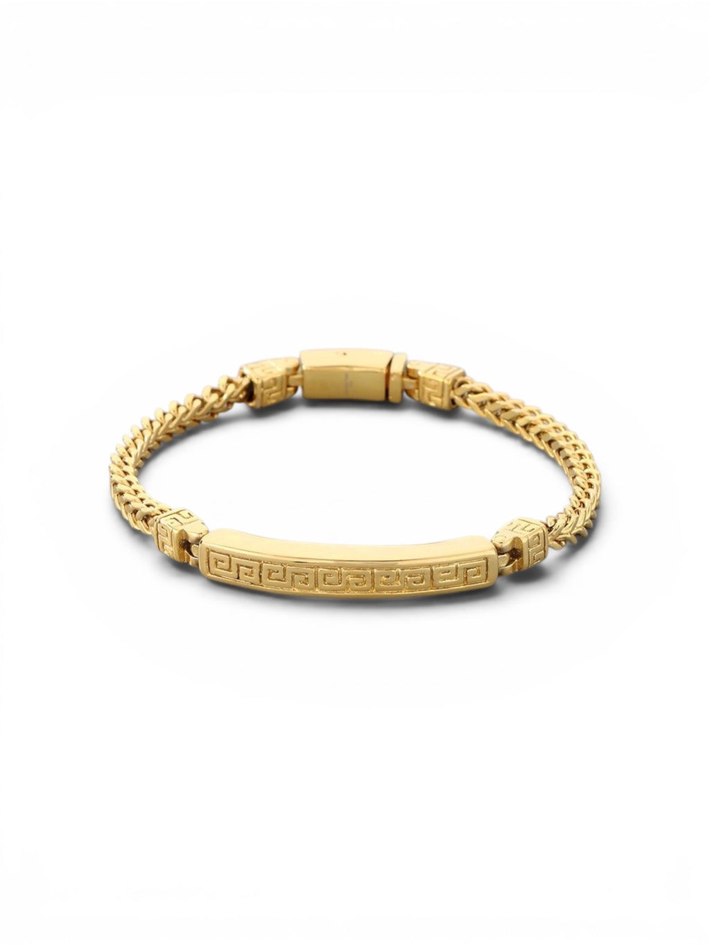 Simple Style Solid Color 304 Stainless Steel 18K Gold Plated