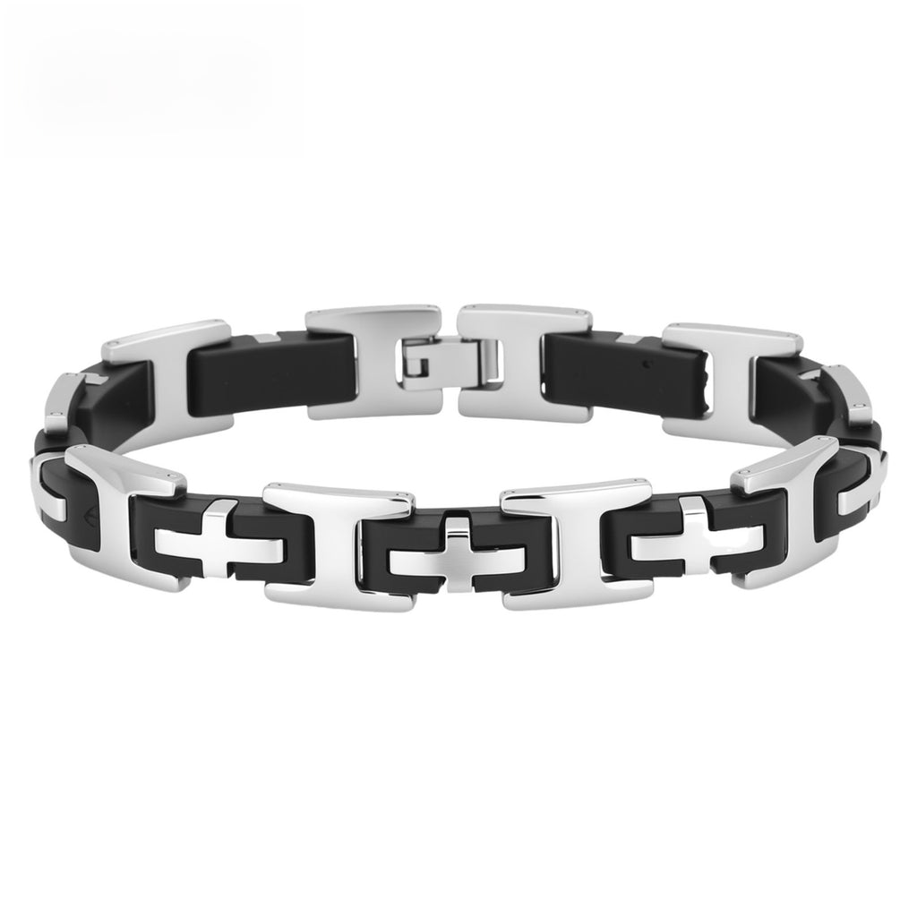 Trendy Titanium Steel Mens Bracelet
