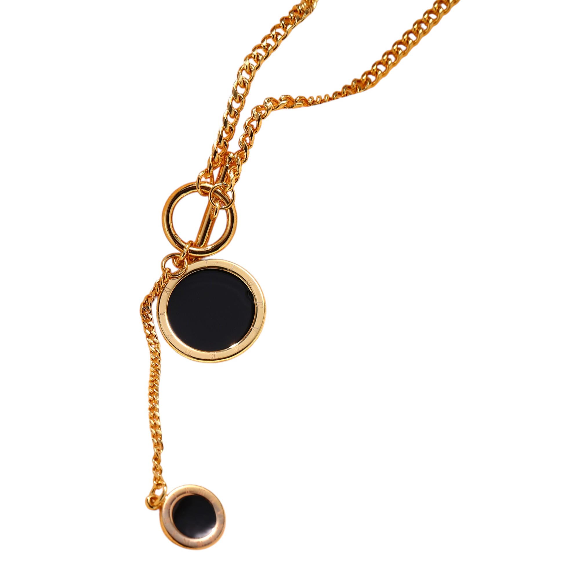 Letter Slider Necklace Waterproof Non Tarnish