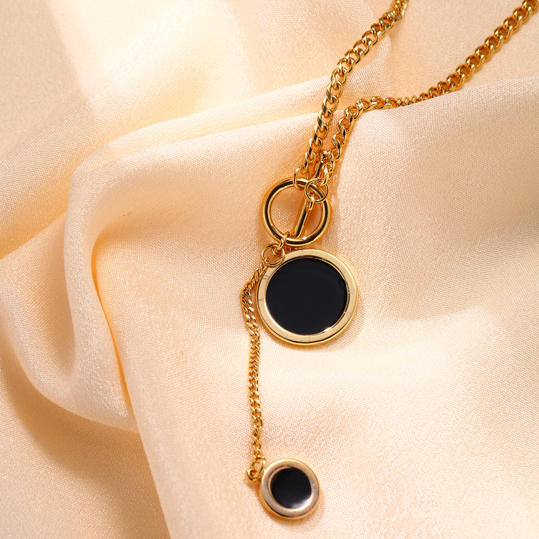 Women's Gold Necklace Roman Numeral